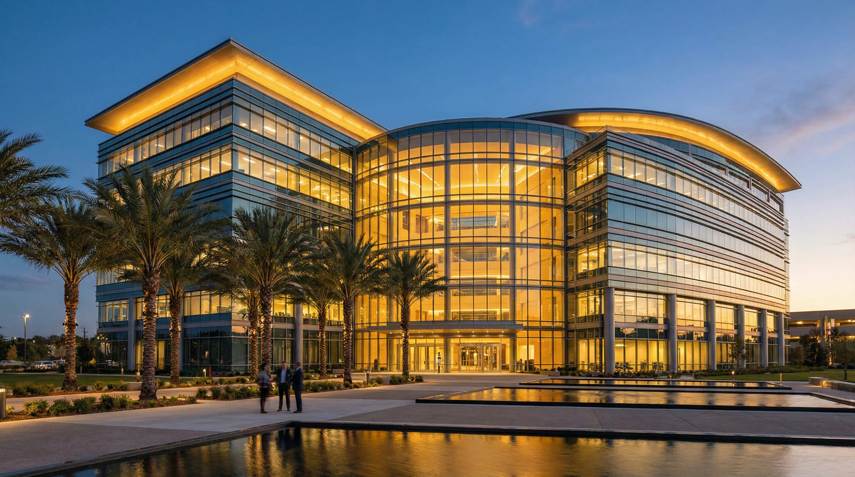 问鼎娱乐集团总部大楼外景